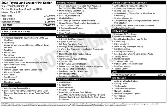 Certified Used 2024 Blue Toyota First Edition image 60