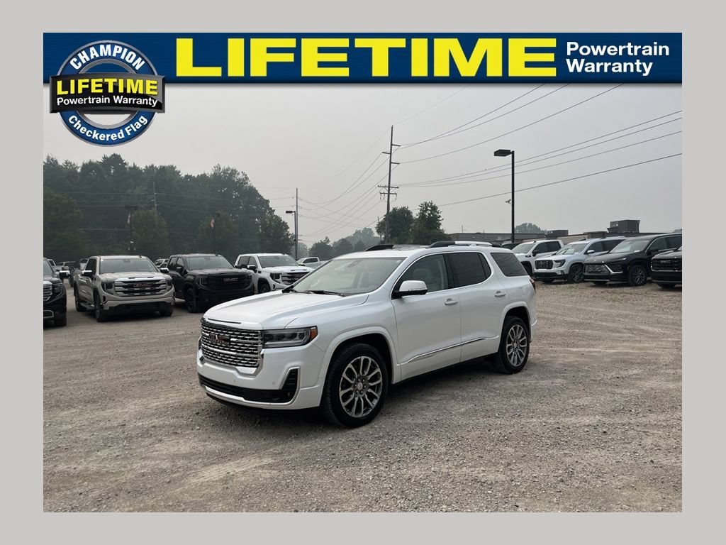 Used 2023 White Frost Tricoat GMC Denali image 1