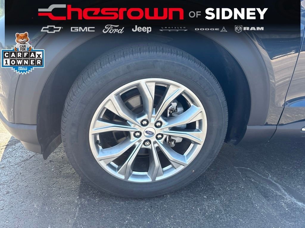 Used 2023 Blue Metallic Ford Limited image 9
