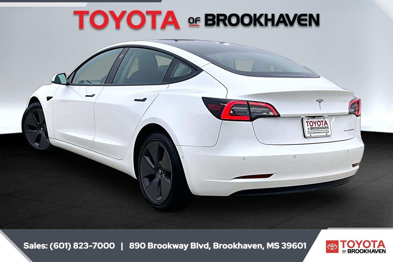 Used 2022 Tesla Model 3 Long Range with VIN 5YJ3E1EB9NF118264 for sale in Brookhaven, MS