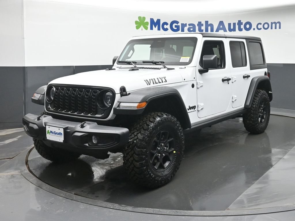New 2026 Bright White Clear-Coat Exterior Paint Jeep Willys image 19