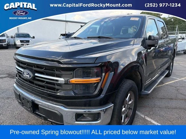 Used 2024 Black Ford XLT image 1