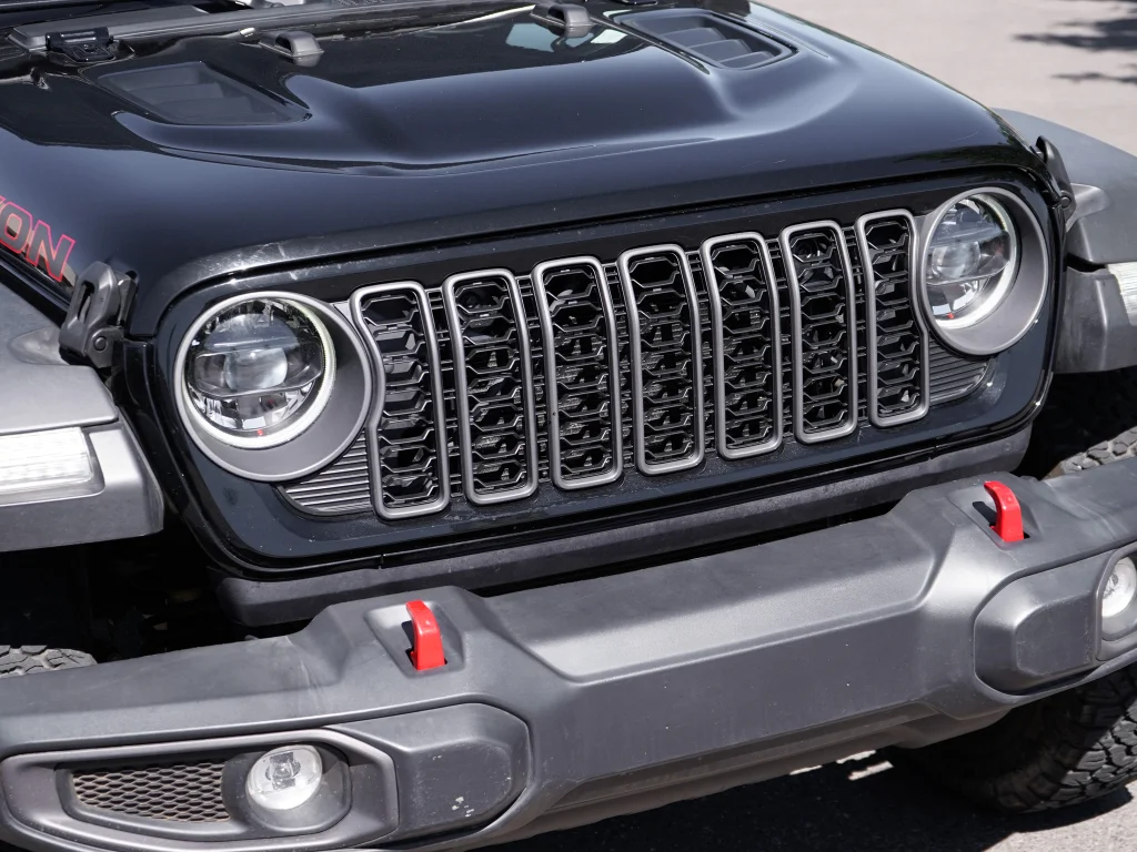 Used 2025 Black Clearcoat Jeep Rubicon image 3