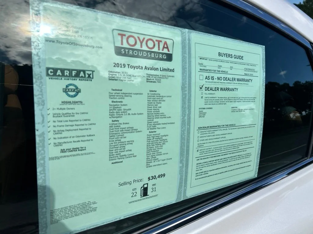 Used 2019 Beige Toyota Limited image 30