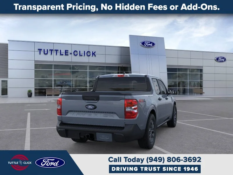 New 2025 Azure Gray Metallic Tri-Coat Ford XLT image 8