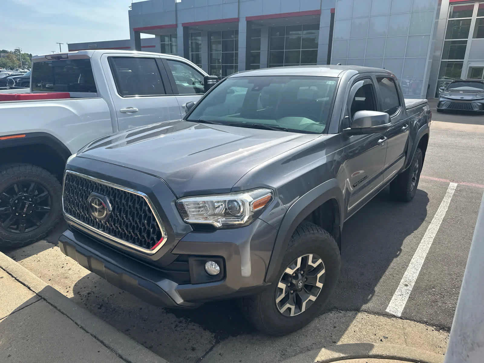 Used 2018 Magnetic Gray Metallic Toyota TRD Off Road image 2