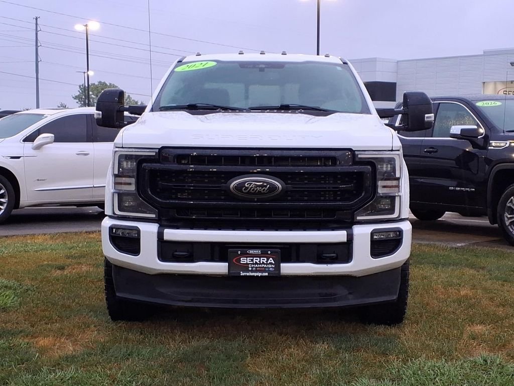Used 2021 White Metallic Ford Lariat image 16
