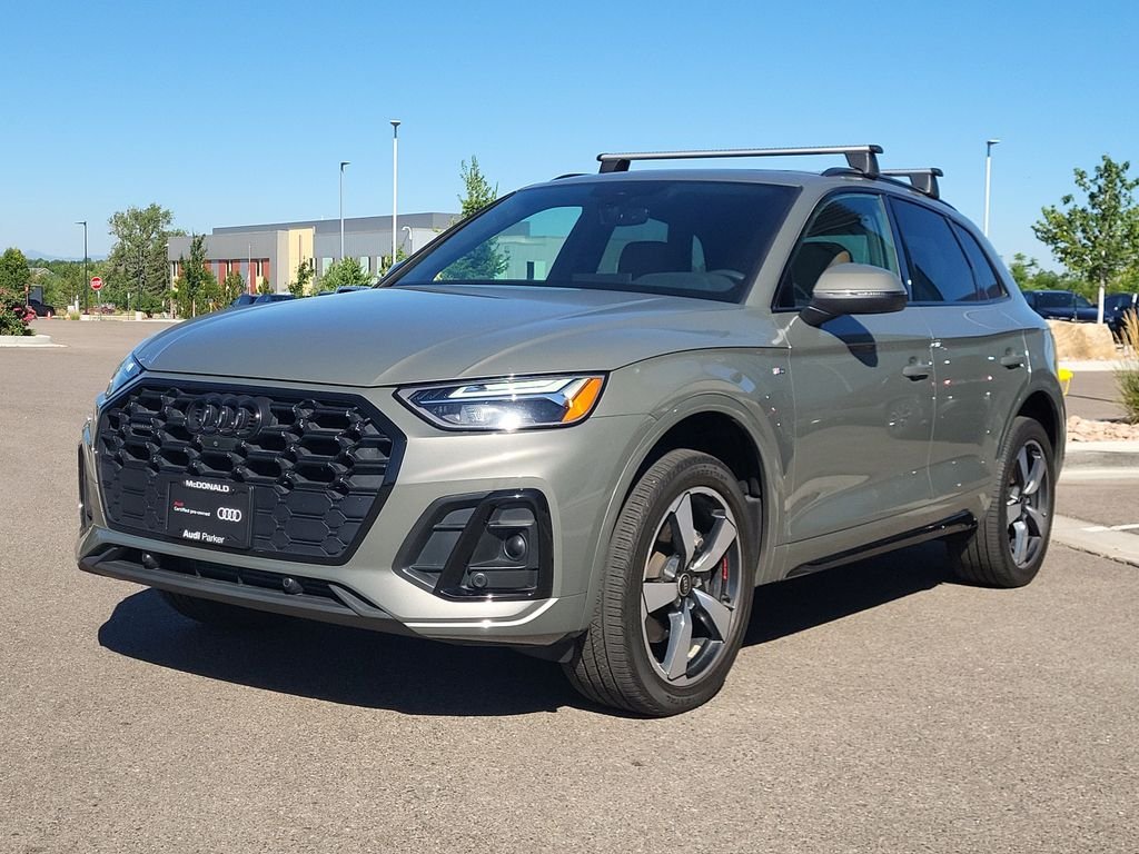 Used 2023 Gray Audi 45 S line Premium Plus image 4