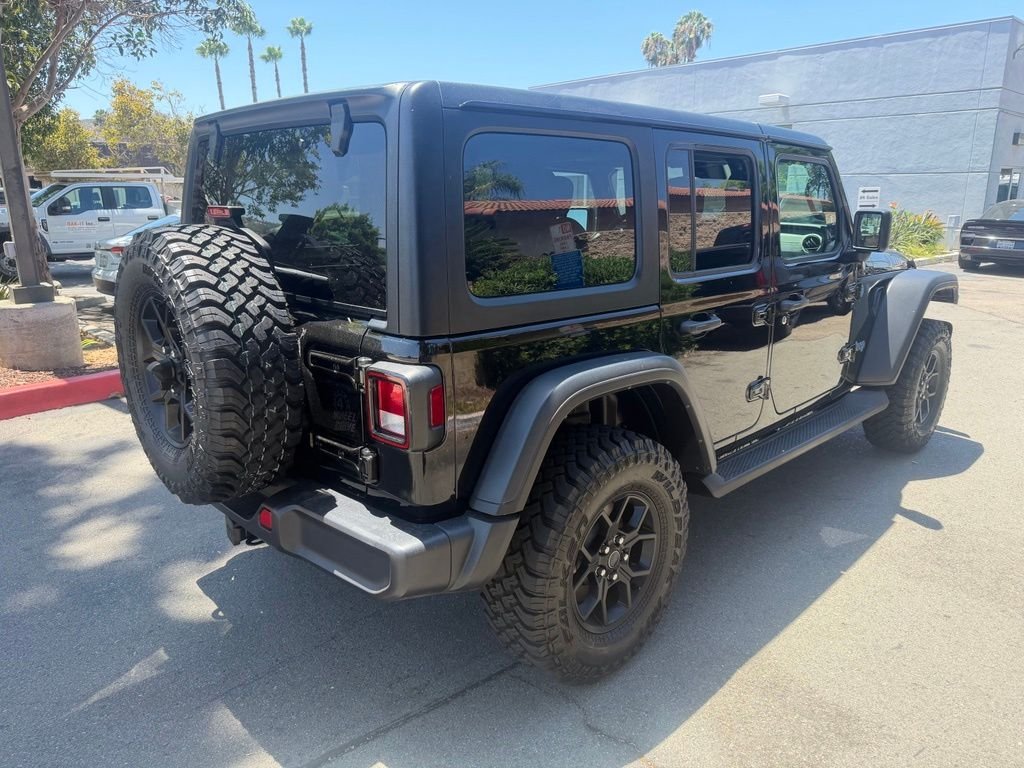 Used 2024 Black Jeep Willys 4xe image 13
