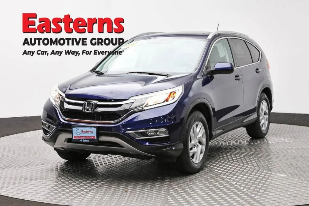 Used 2015 Blue Honda EX-L image 1