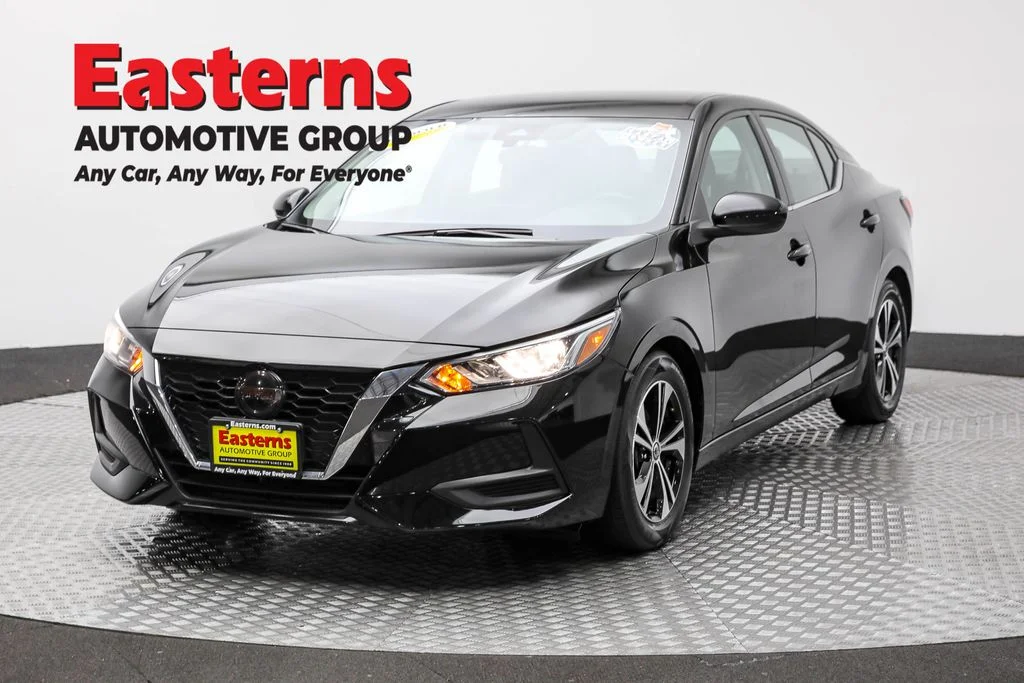 Used 2022 Black Nissan SV image 1