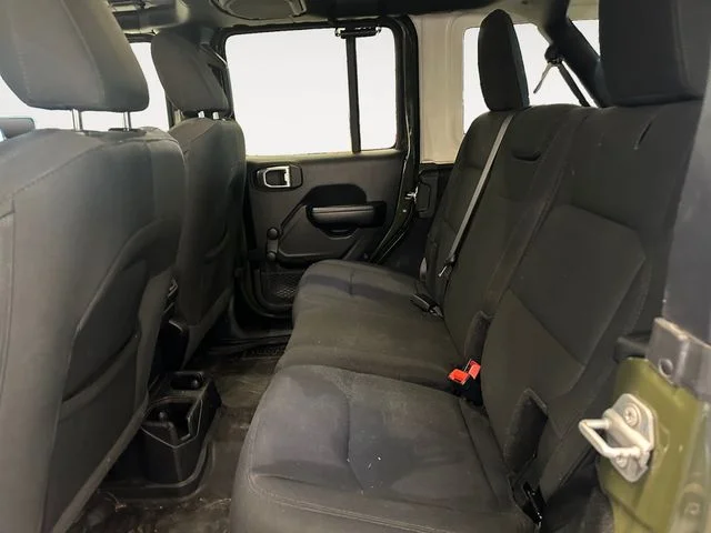 Used 2021 Green Jeep Unlimited Sport image 13