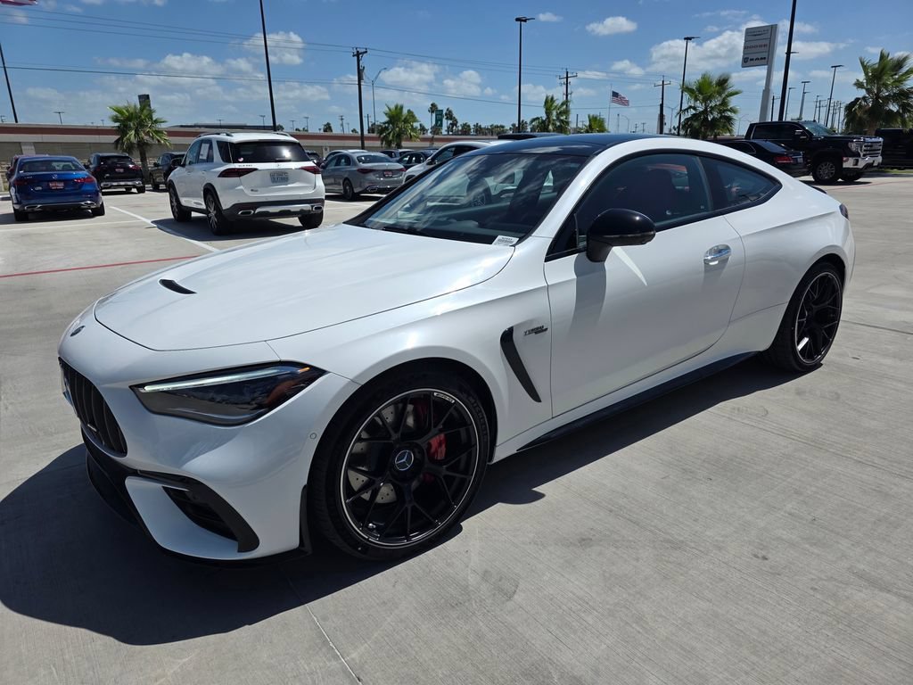 New 2026 MANUFAKTUR Moonlight White Metallic Mercedes-Benz AMG® CLE 53 4MATIC+ Coupe image 28