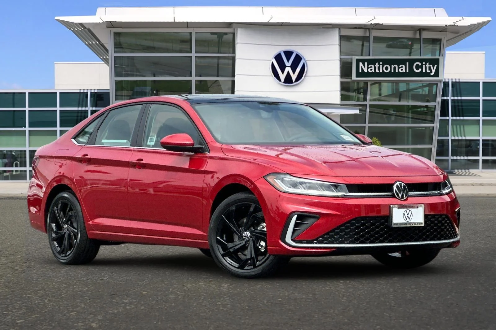 New 2026 Red Volkswagen 1.5T SE image 2