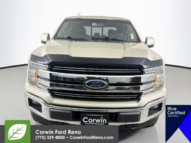 Certified Used 2018 White Gold Ford Lariat image 2