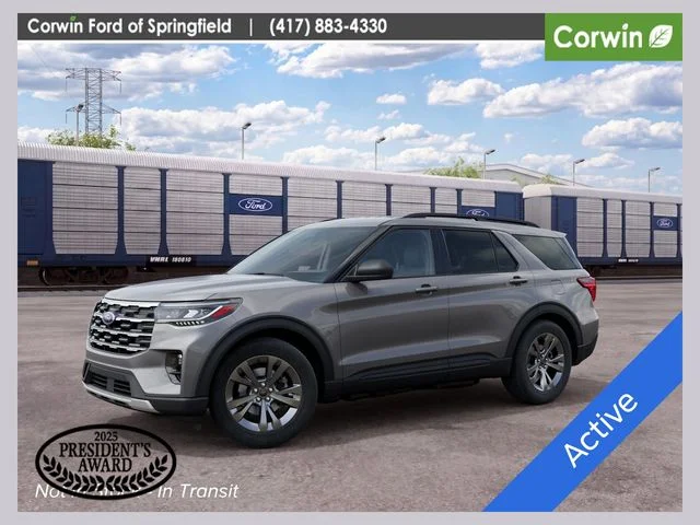 New 2027 Carbonized Gray Metallic Ford Active image 1