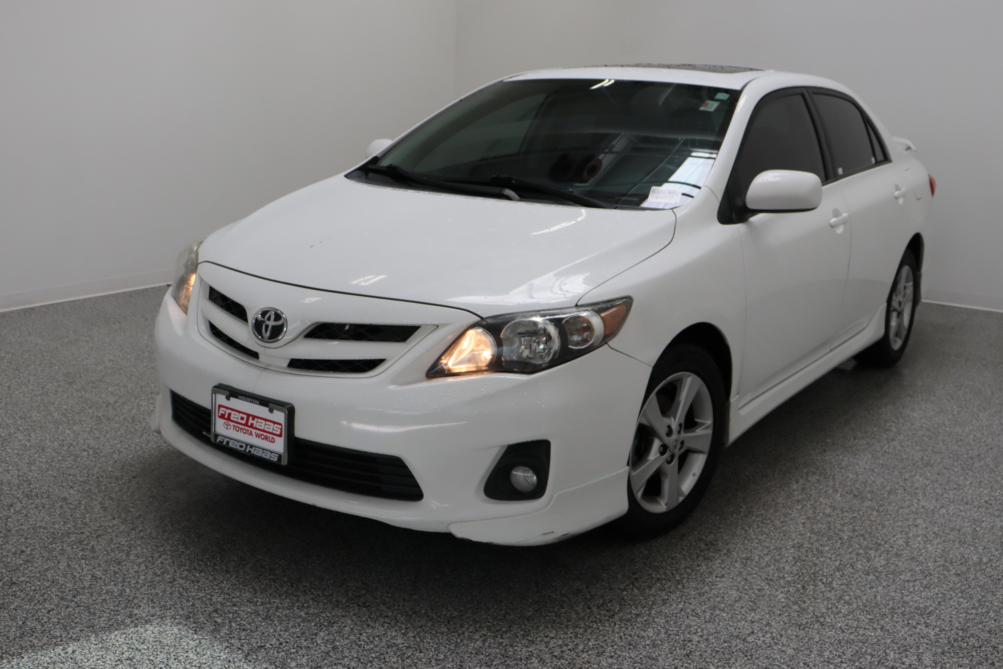Used 2011 Toyota Corolla S with VIN 2T1BU4EE0BC683755 for sale in Spring, TX