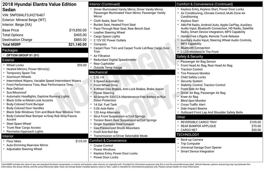 2018 Hyundai Elantra Value Edition - Photo 32