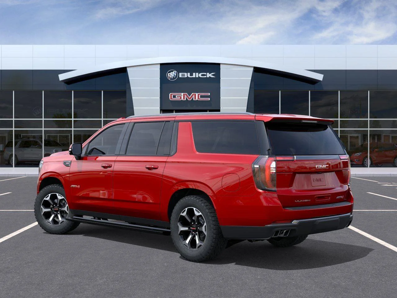 New 2026 Volcanic Red Tintcoat GMC AT4 image 3