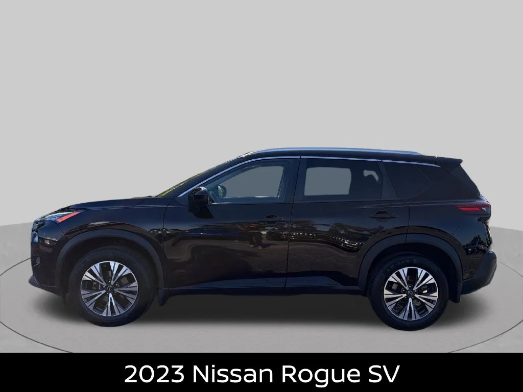 Certified Used 2023 Super Black Nissan SV image 3
