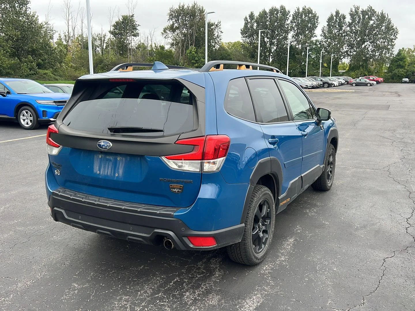 Used 2023 Geyser Blue Subaru Wilderness image 5