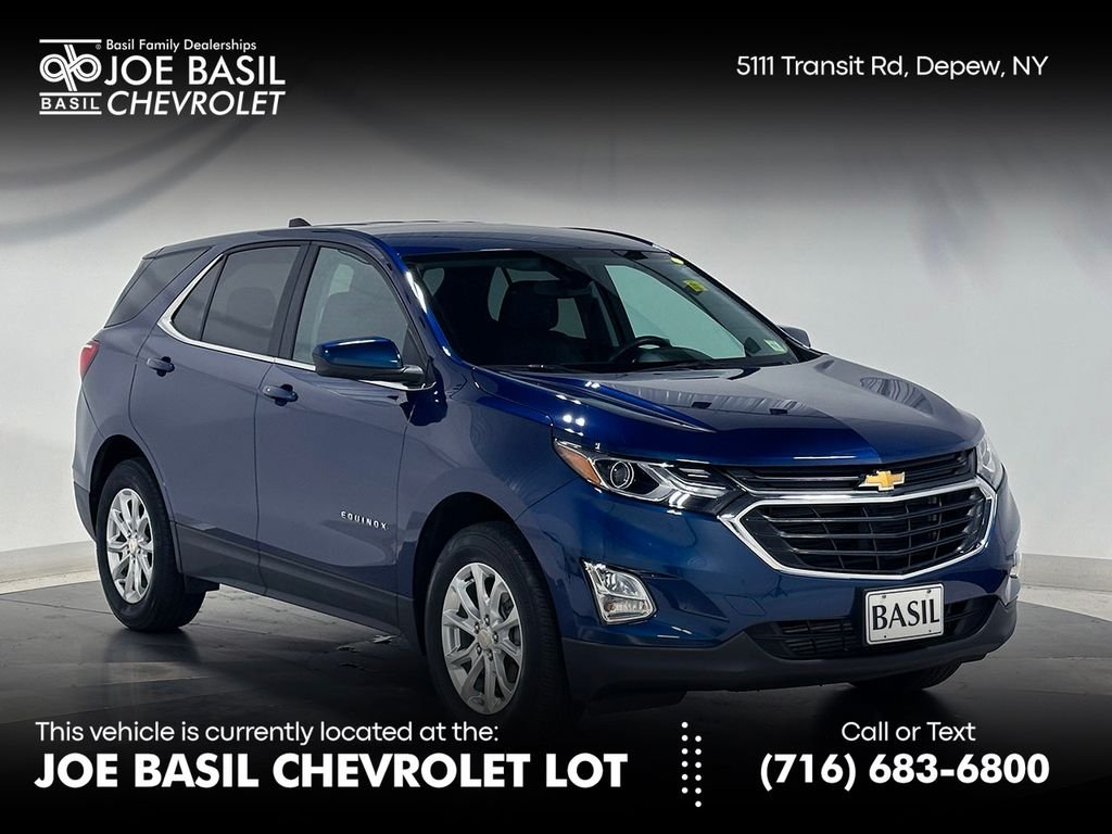 Used 2021 Blue Chevrolet LT image 1