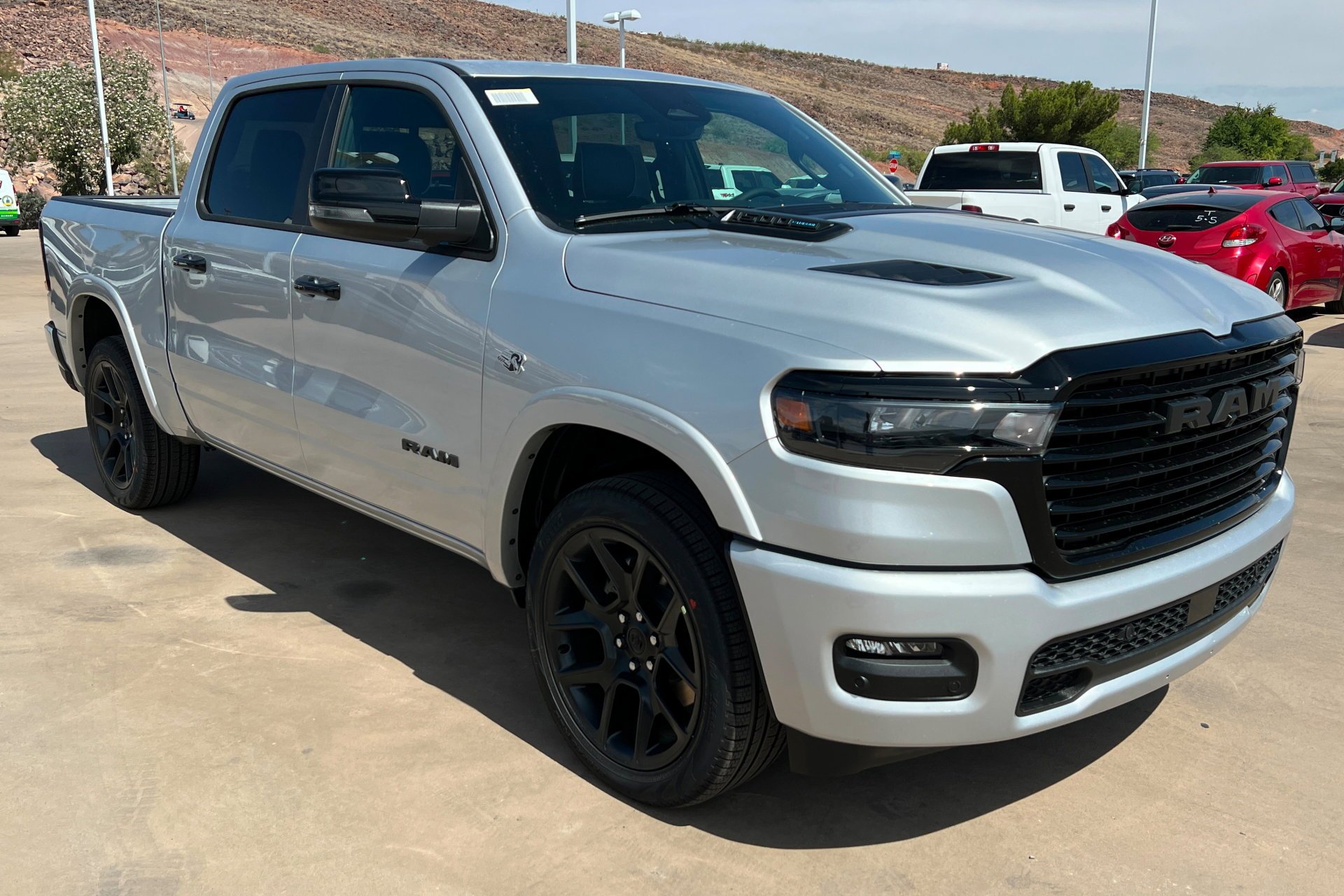 New 2026 Silver Zynith Exterior Paint RAM Laramie image 8
