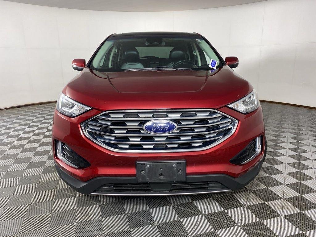 Used 2019 Ruby Red Metallic Ford SEL image 3