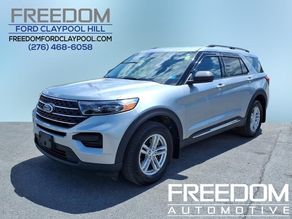 Used 2022 Silver Metallic Ford XLT image 1