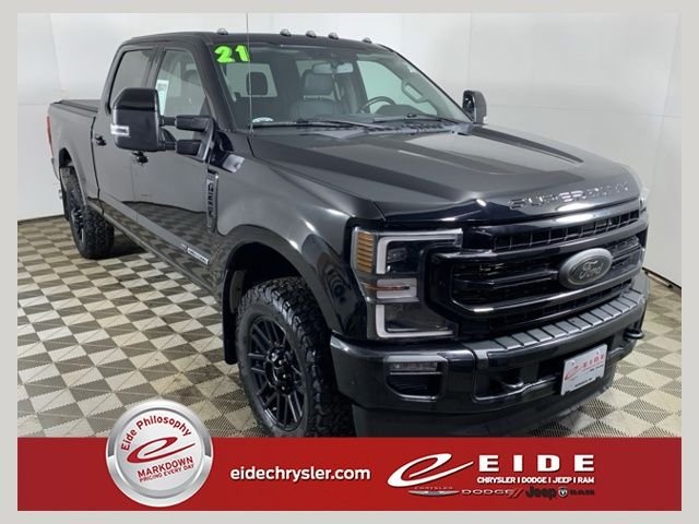 Used 2021 Black Ford Lariat image 1