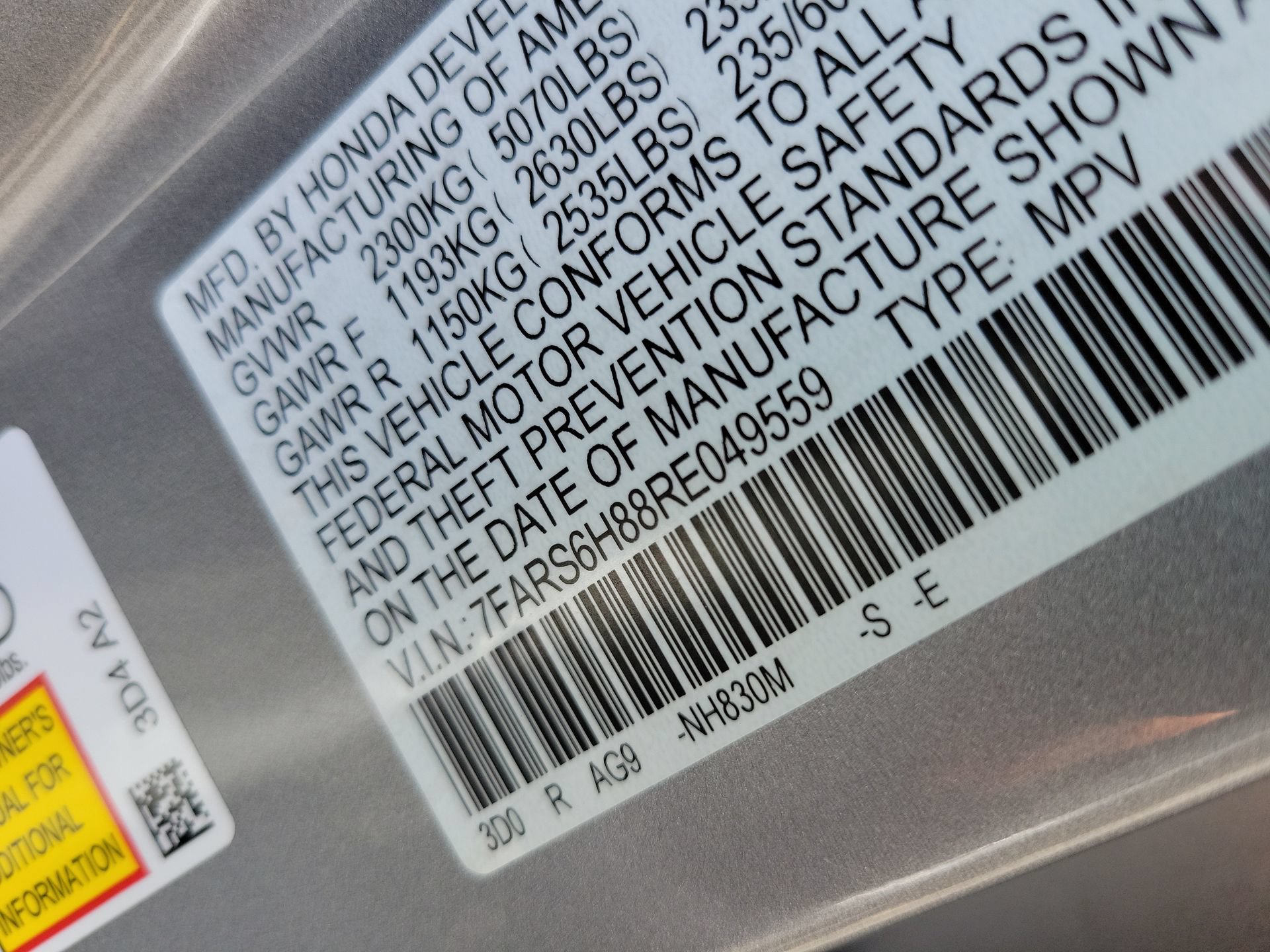 Certified Used 2024 Lunar Silver Metallic Honda Sport-L image 35