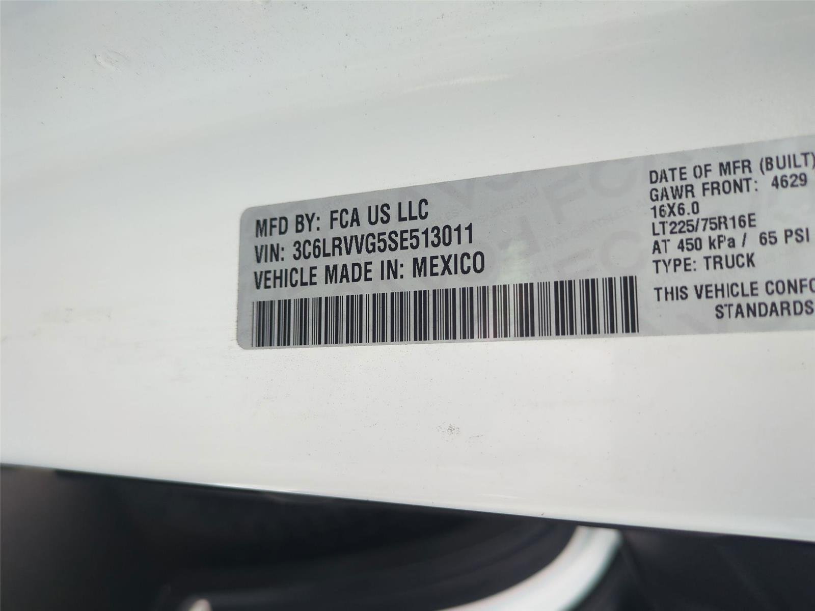 Used 2025 Bright White Clearcoat Ram Tradesman image 39