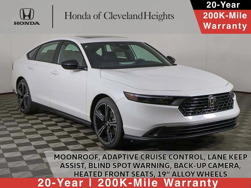 New 2026 Platinum White Pearl Honda Sport image 1