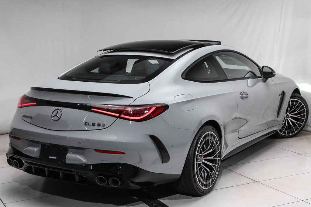 New 2026 MANUFAKTUR Alpine Grey Mercedes-Benz AMG® CLE 53 4MATIC+ Coupe image 3