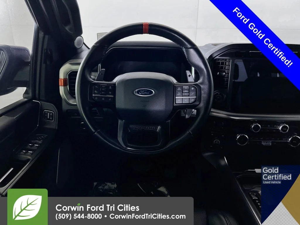 Used 2022 Blue Metallic Ford Raptor image 27