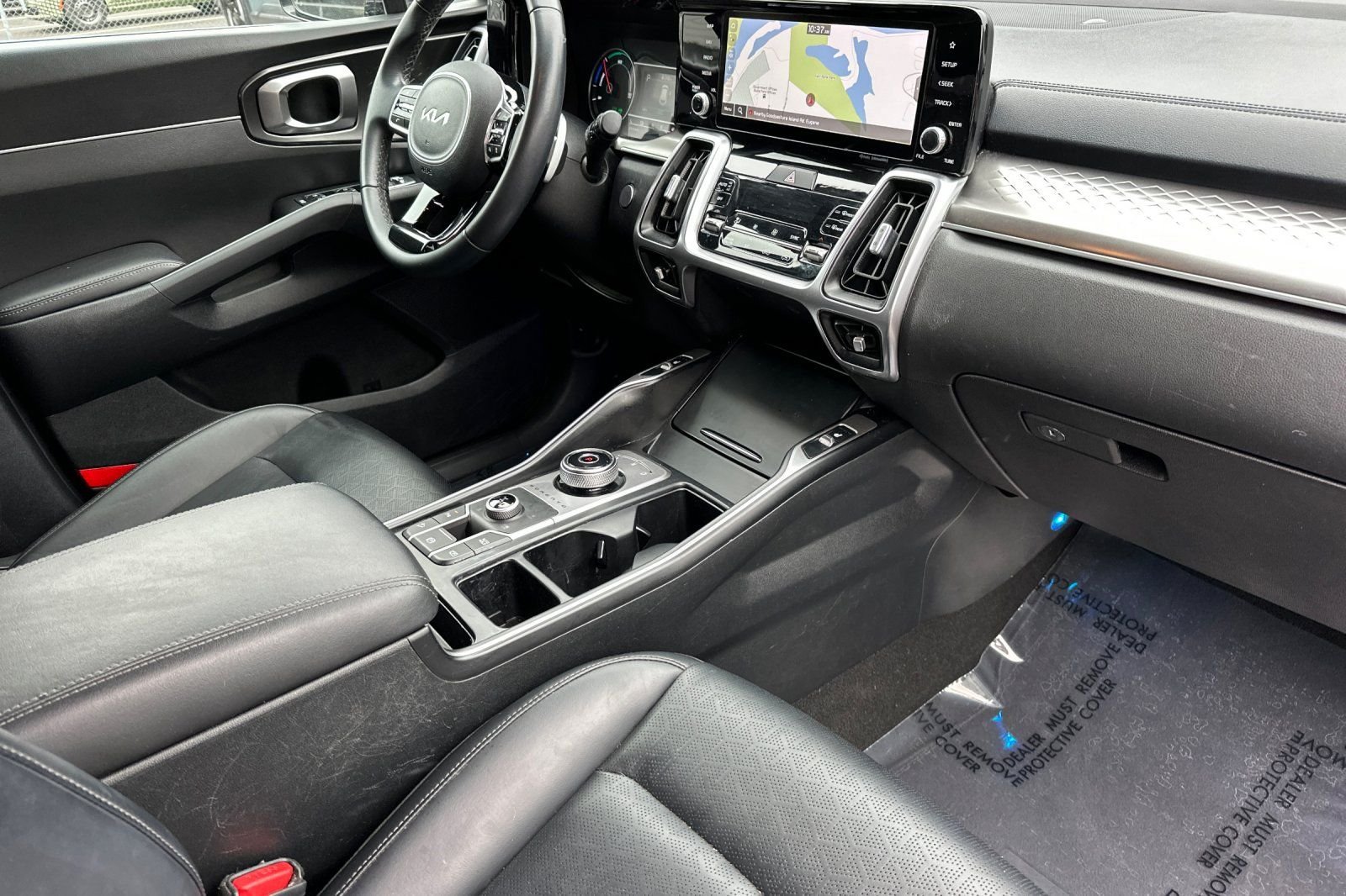 Used 2023 Blue Kia EX image 19
