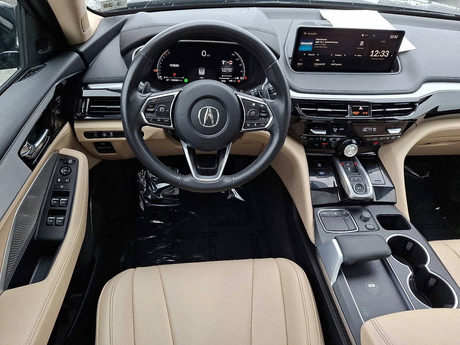 Certified Used 2023 Majestic Black Pearl Acura SH-AWD image 12