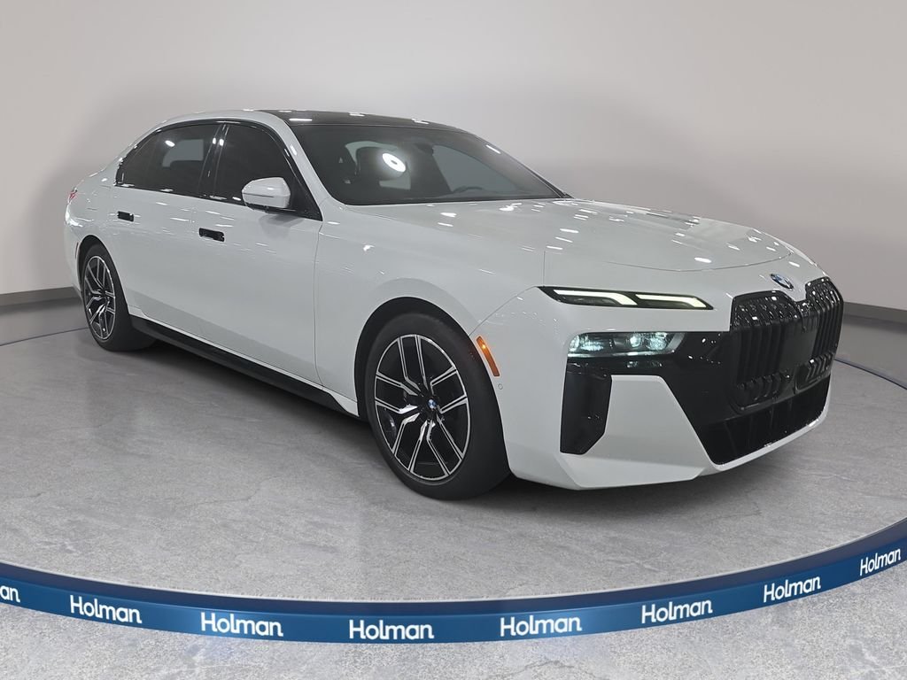 Certified Used 2023 Mineral White Metallic BMW 740i image 3
