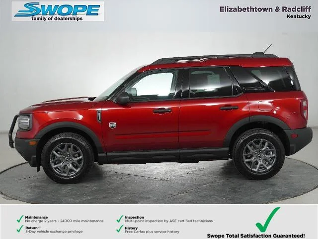 New 2025 Ruby Red Metallic Tinted Clearcoat Ford Big Bend® image 50