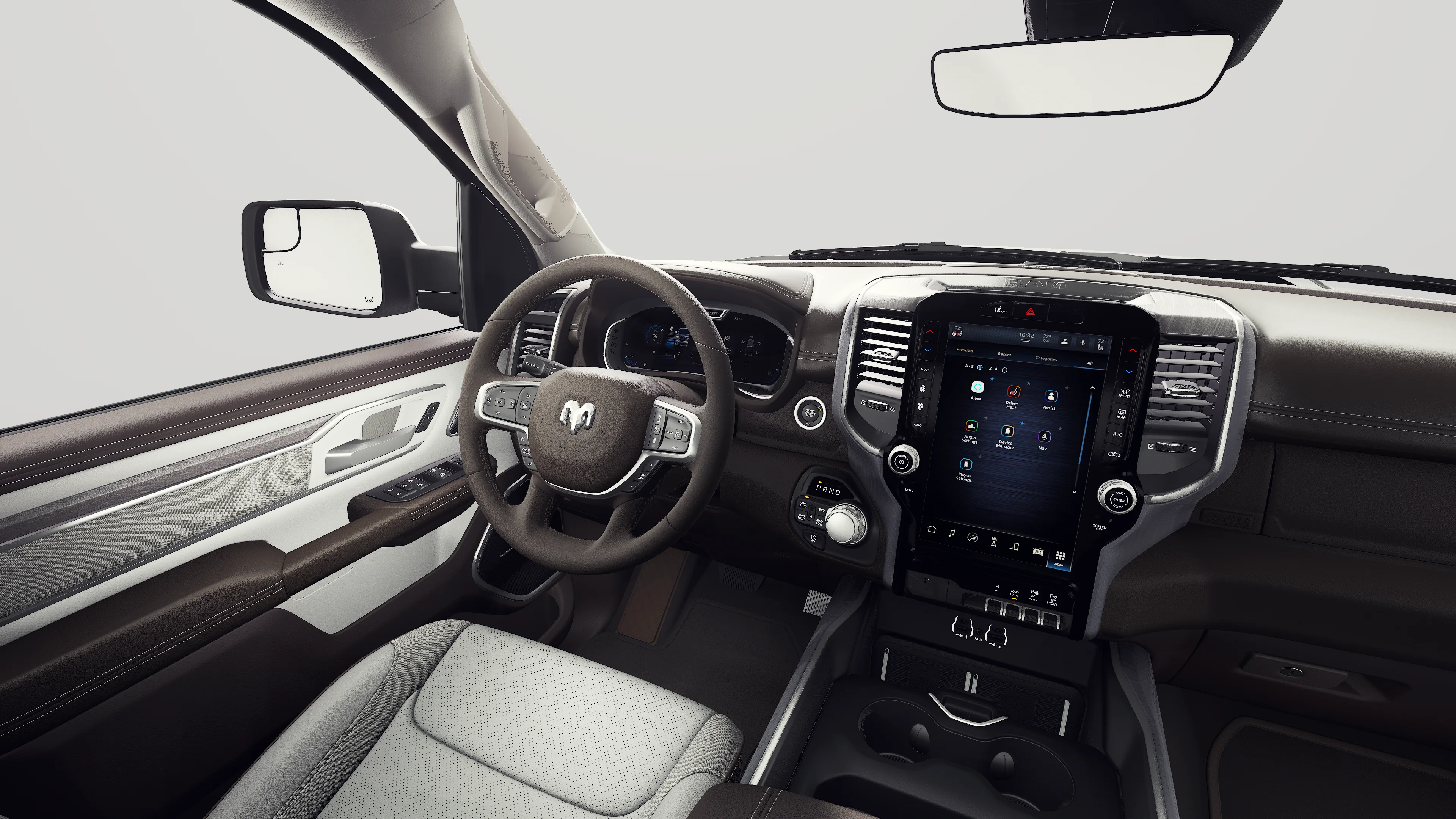 New 2027 Bright White Clear-Coat Exterior Paint RAM LARAMIE image 20