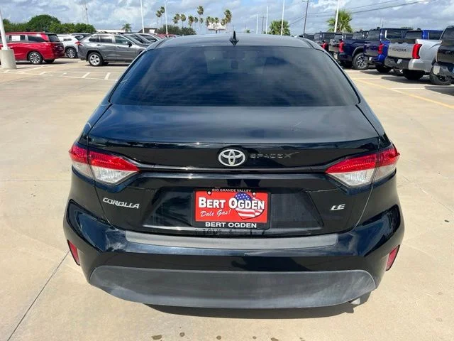 Used 2025 Black Toyota LE image 3