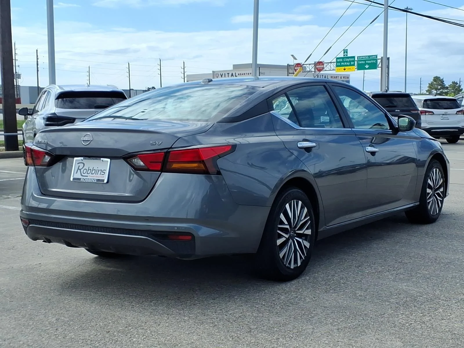 2024 Nissan Altima 2.5 SV Gray at Robbins Nissan