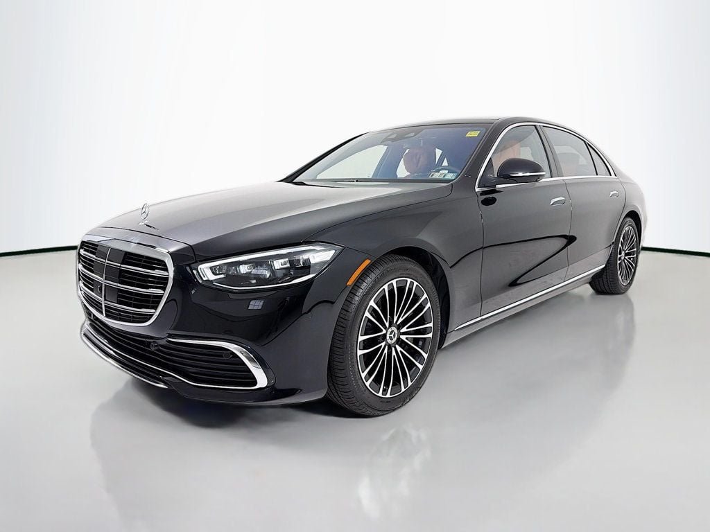 Used 2023 Black Mercedes-Benz S 580 4MATIC® Sedan image 3