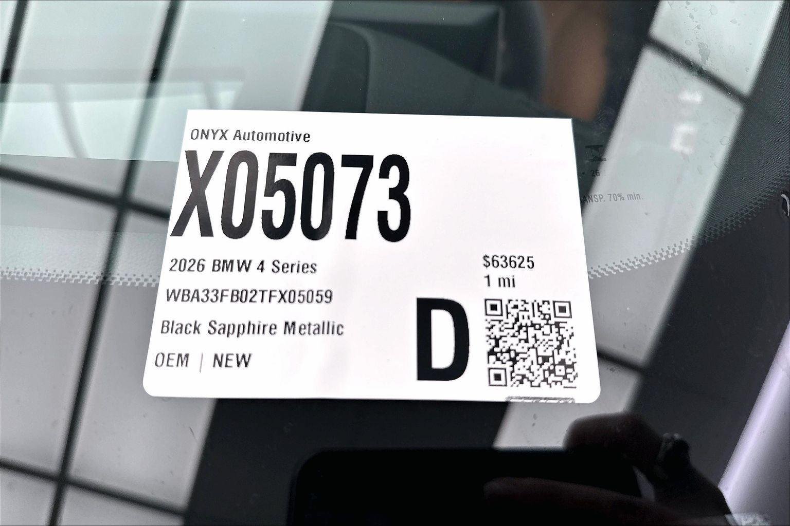 New 2026 Black Sapphire Metallic BMW 430i xDrive image 21