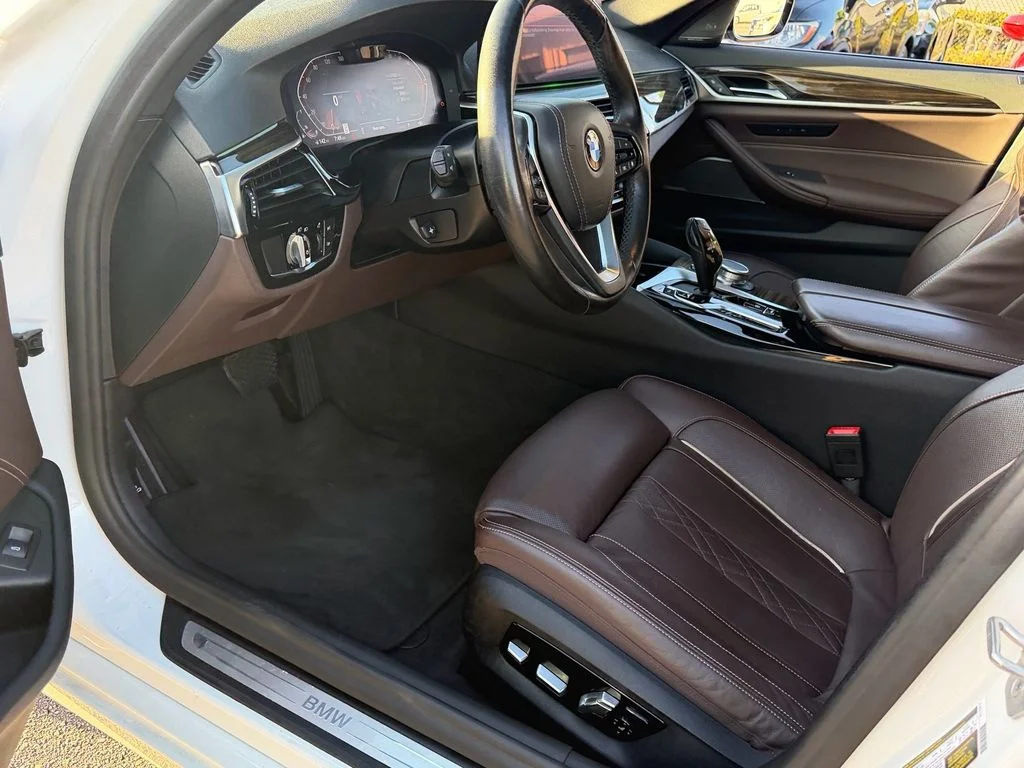 Used 2021 Mineral White Metallic BMW 540i image 11