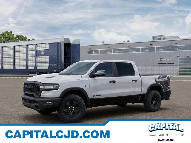 New 2026 Bright White Clear-Coat Exterior Paint RAM Rebel image 1