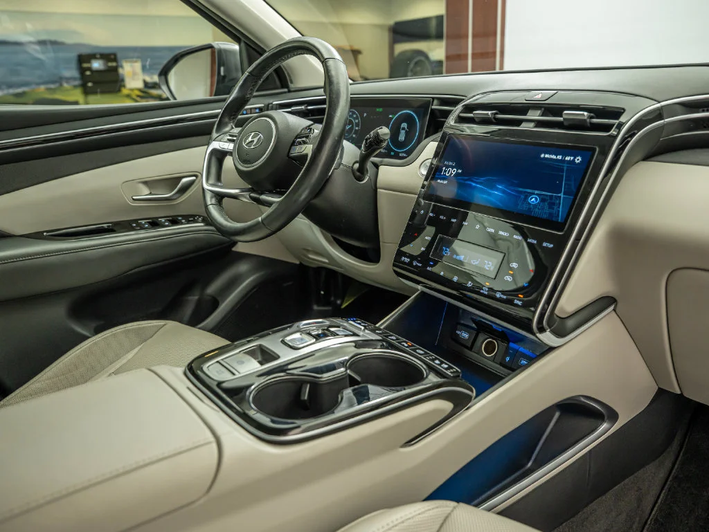Used 2024 Amazon Gray Hyundai Limited image 48