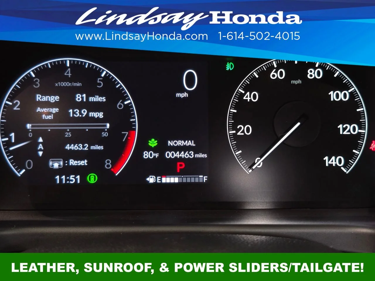 Used 2025 Smoke Blue Pearl Honda EX-L image 14