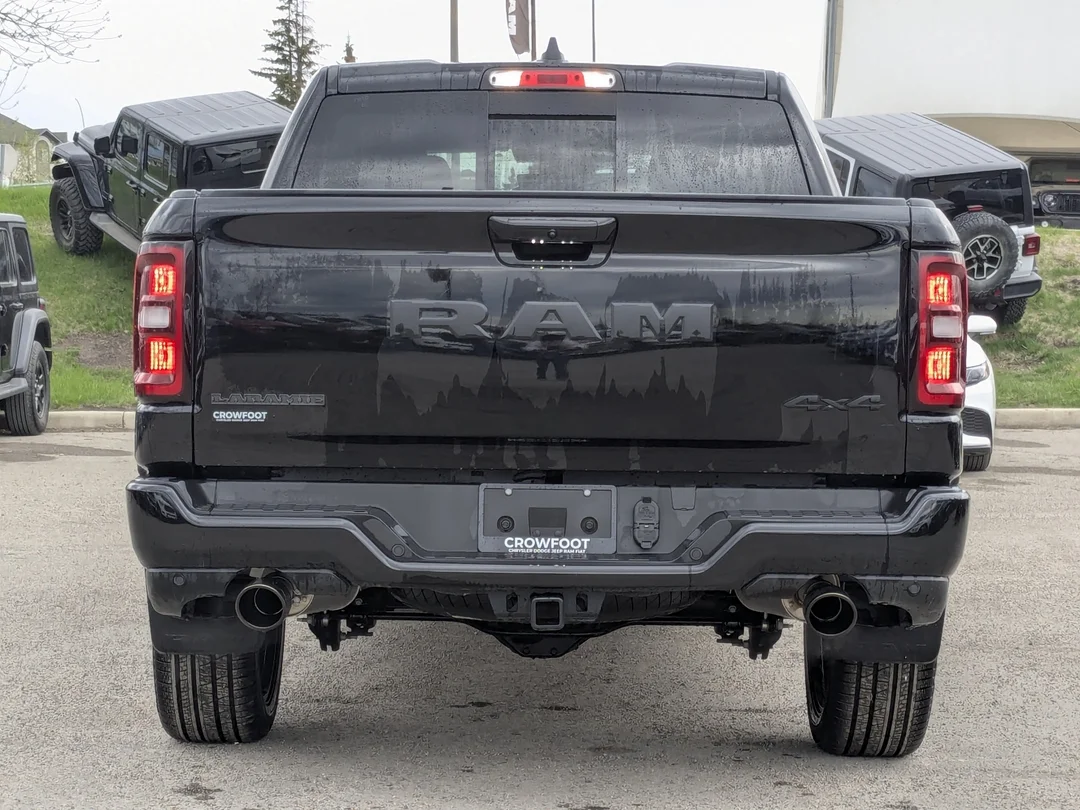 New 2026 Black RAM Laramie - - Twin Turbo - 22 Black Wheels - 14.4 Screen - Harman/Kardon - Pano Sunroof & More! image 7
