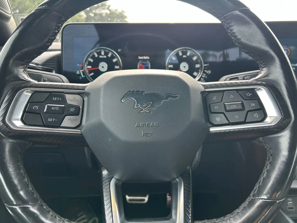 Used 2024 Grabber Blue Ford EcoBoost Premium image 16